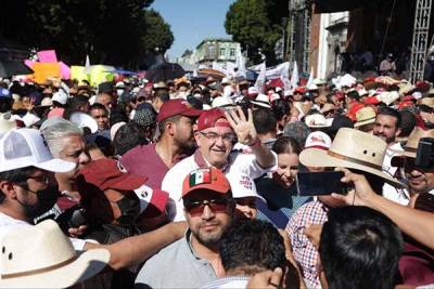 Desde Puebla apoyo incondicional a AMLO: Martínez García