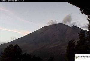 Alerta del Popocatépetl permanece en amarillo fase dos: Protección Civil