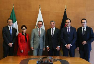 Tony Gali fortalece relaciones de Puebla con Alemania