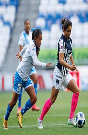 Puebla Femenil cae 2-0 en su visita a Rayadas en Monterrey