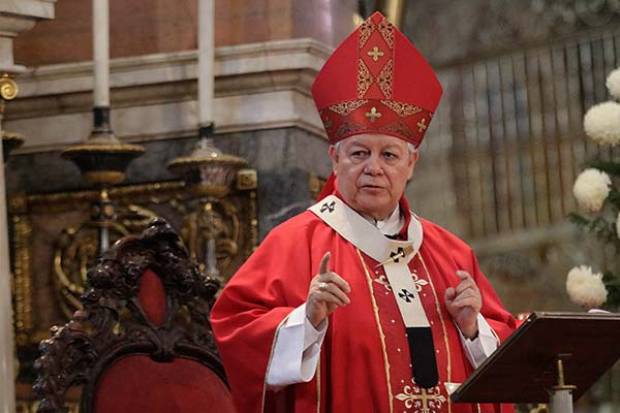 Ante aumento de violencia, arzobispo de Puebla pide unidad y reconciliación