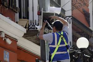 Instalarán 896 cámaras de vigilancia en Puebla Capital
