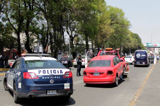 Ubicaron con vida a mujer &quot;plagiada&quot; y baleada en el Bulevar 5 de Mayo de Puebla
