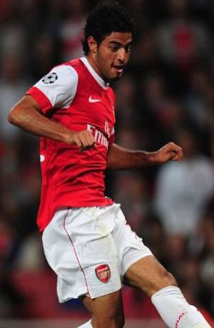 Carlos Vela, en el XI ideal americano del Arsenal
