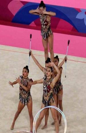 Juegos Panamericanos 2019: México se llevó la plata en gimnasia rítmica