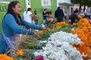 Ventas de flor de muerto no superaron expectativas en Puebla