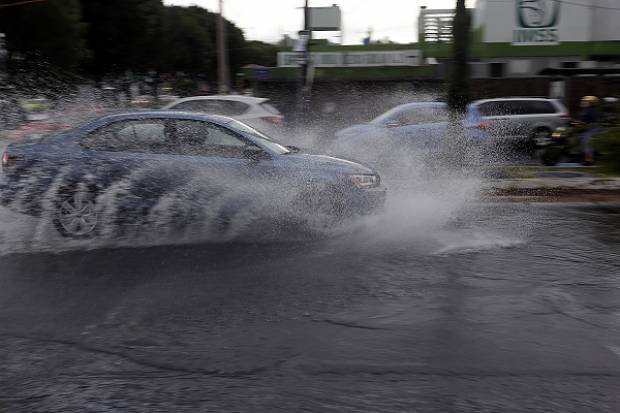 Colonias del sur, las más inundadas por lluvia este martes en Puebla