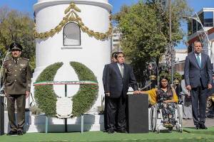 Así se conmemoró en Puebla el 201 aniversario de la consumación de la Independencia