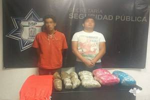 Detuvieron a dos narcomenudistas en Xilotzingo