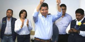 Eduardo Rivera, candidato del PAN-PRI-PRD a la alcaldía de Puebla