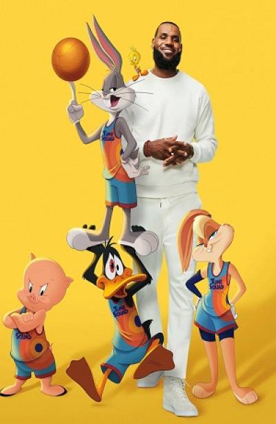 LeBron James presume avances de Space Jam: A New Legacy