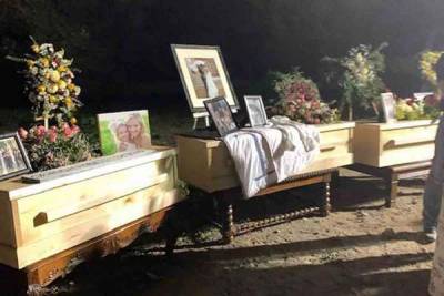 Inician funerales de Rhonita Miller LeBarón y sus gemelos de ocho meses de edad