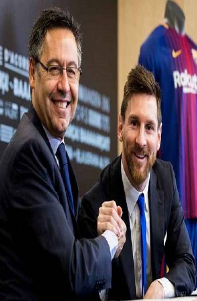 Bartomeu está dispuesto a renunciar para que se quede Messi en el Barcelona