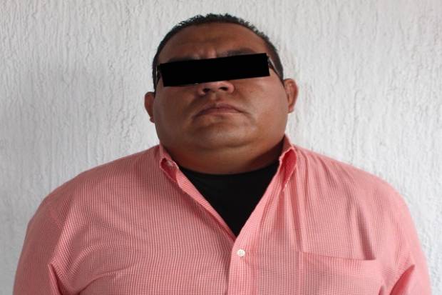 Cayó sujeto que robó casa de empeño en el centro de Puebla