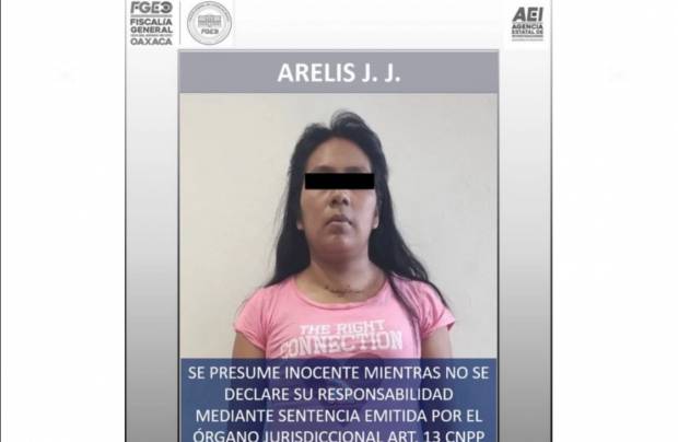 Detienen a mujer acusada de matar a sus 4 hijos en Oaxaca; el menor tenía 10 meses
