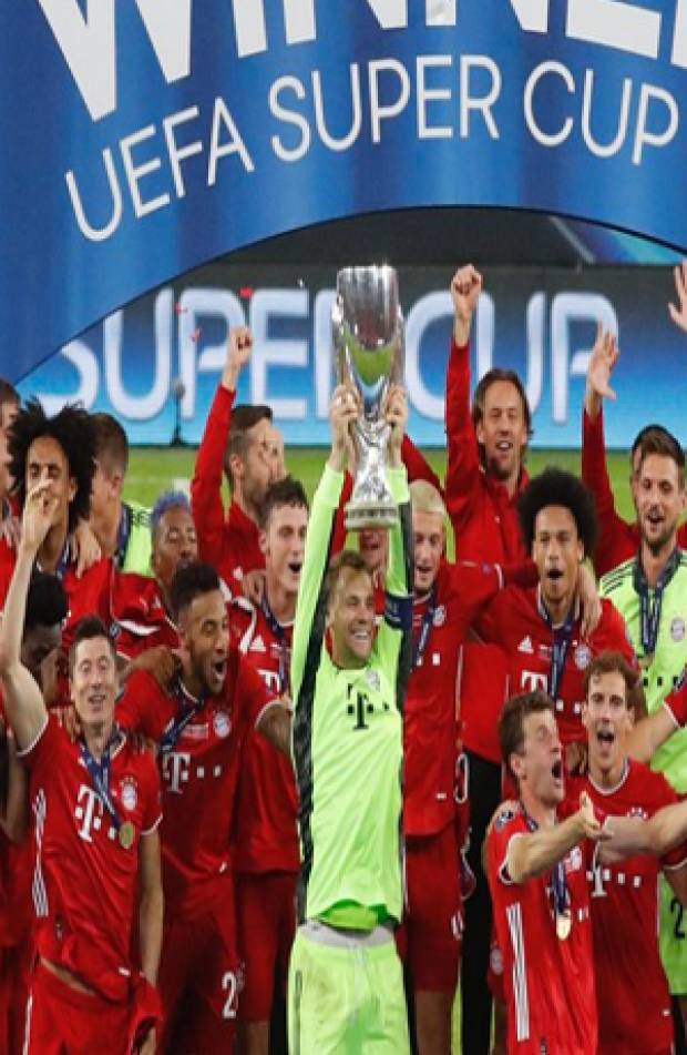 Bayern Munich se queda con la Supercopa de Europa