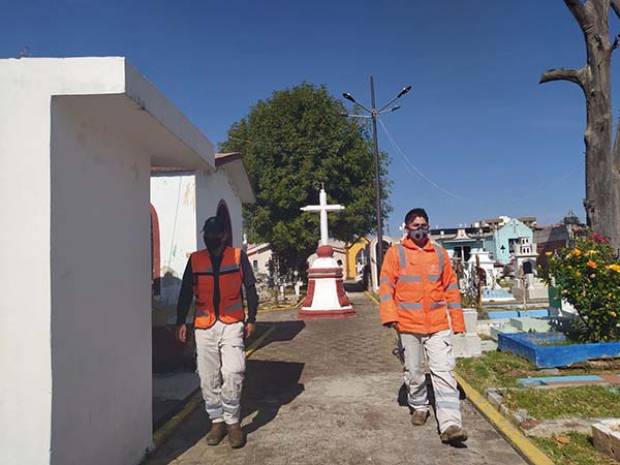 Gobierno de San Pedro Cholula inicia operativo de Día de Muertos con refuerzo de medidas sanitarias