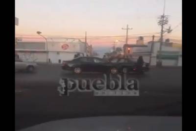 Cuatro accidentes automovilísticos se registraron en las calles de Puebla