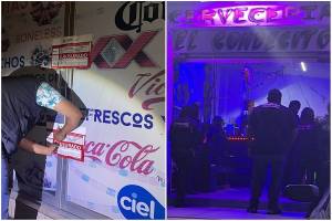Clausuran antros por venta ilegal de alcohol en Puebla