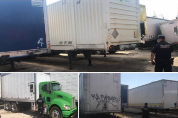 Autoridades recuperan 32 vehículos robados en cateos realizados en Puebla