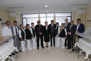 Barbosa y Robledo entregan obras de ampliación en hospital IMSS La Margarita