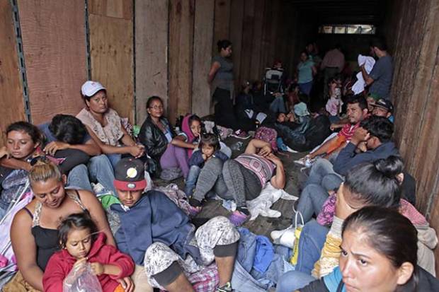 Mil 193 migrantes llegaron a Puebla, la mayoría enfermos y cansados