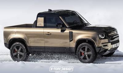 Land Rover busca una versión  pickup de Defender