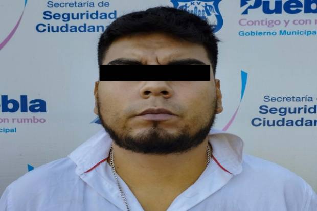 Capturan a operador de banda de asaltantes en Puebla