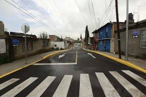 Ayuntamiento de Puebla entrega calles al sur de la ciudad