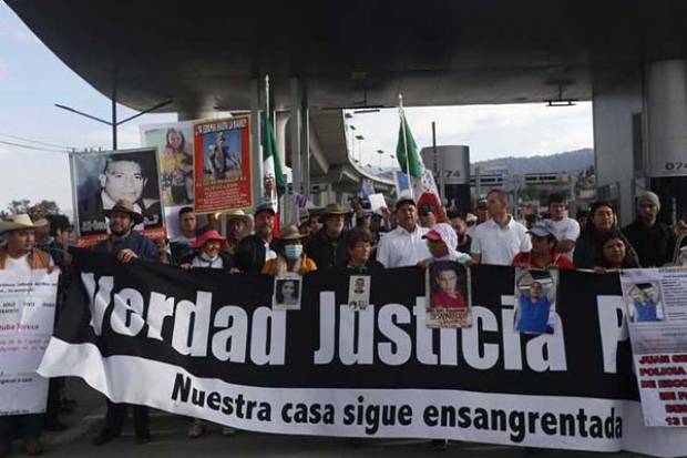 Llega a CDMX Caminata por la Verdad, la Justicia y la Paz