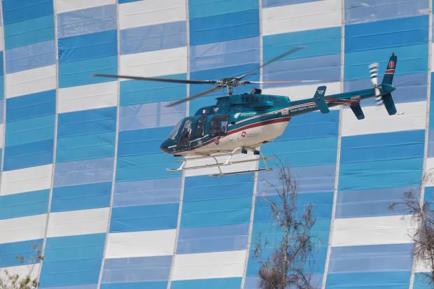 Céspedes reactiva helicópteros estatales; los usará para giras de trabajo