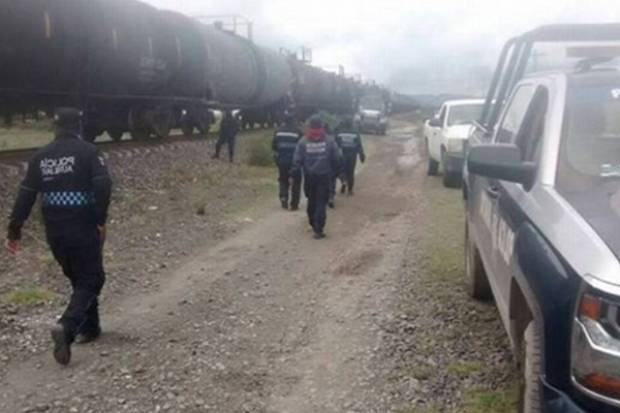 Golpearon a policía auxiliar en Cañada Morelos tras evitar robo de tren cementero