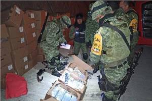 Militares de Puebla en Jalisco decomisaron más de media tonelada de cocaína valuada en 90 mdp