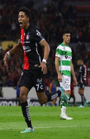 Atlas y Santos ponen en marcha con empate 2-2 la J4 del Clausura 2023