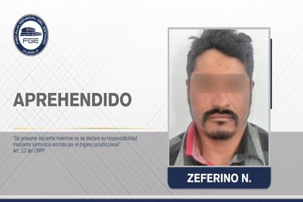 Implicado en violación tumultuaria fue detenido en Puebla