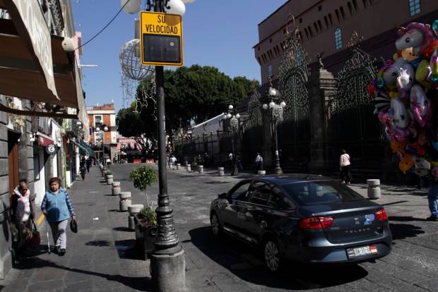 Cancelan cinemómetros y multas en Puebla Capital