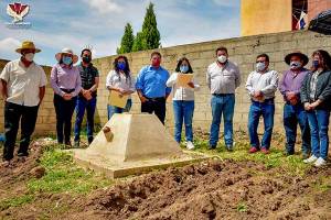 Ayuntamiento de Cuautlancingo realiza el equipamiento del pozo Alcanfores