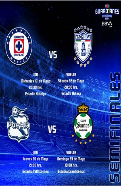 Liga MX: Club Puebla y Santos se enfrentarán jueves y domingo