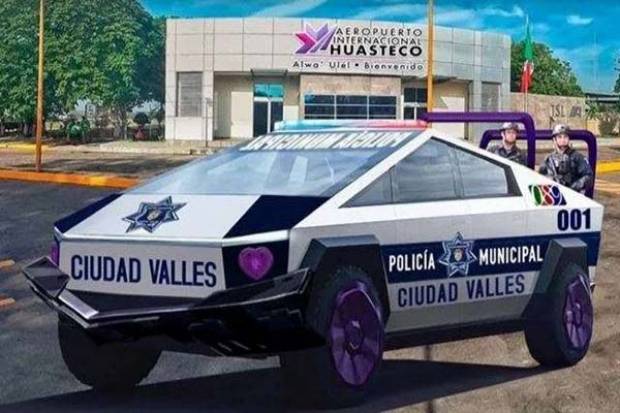 Así son las patrullas Tesla en SLP que todo México quisiera tener