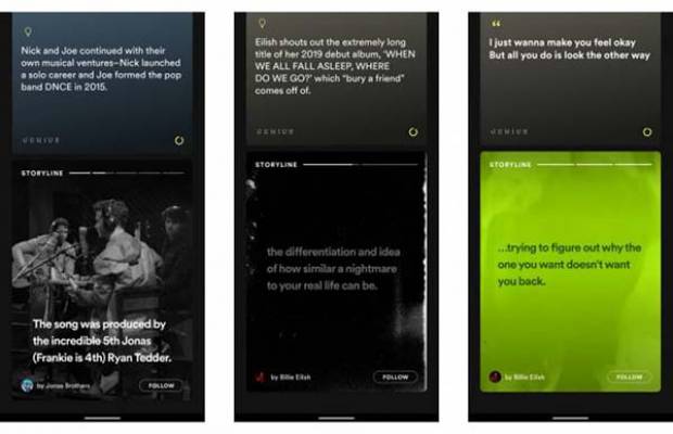 Spotify también se sube al tren de las historias