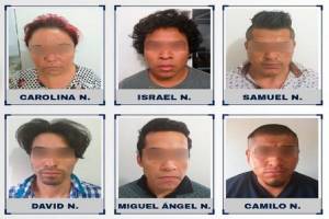 Vinculan a proceso a seis narcomenudistas en Puebla