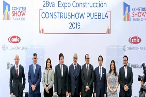 Pacheco Pulido inauguró la Construshow Puebla 2019