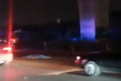 Hombre murió atropellado en la autopista México-Puebla