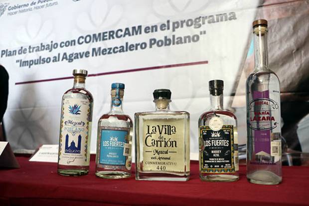 SDR va por la certificación de marcas de mezcal poblano