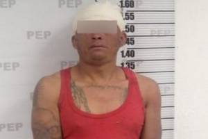 Policía de Puebla detiene a sujeto que golpeó a su madre e hija