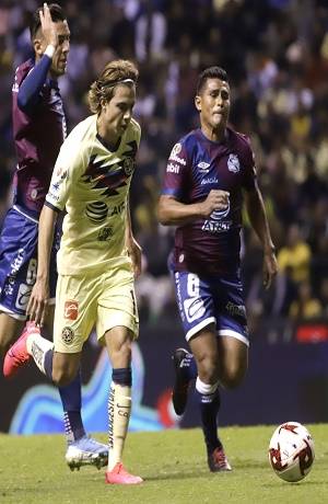 Club Puebla perdió 1-0 ante el América en el Cuauhtémoc