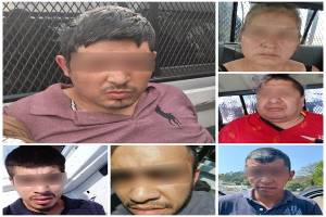 SSP detiene a seis sujetos con más de mil 700 dosis de droga en Huauchinango