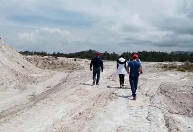 Ayuntamiento de Zacatlán detecta anomalías en minera en Las Lajas