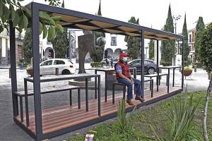 Renovarán proyecto de parklets en el centro histórico de Puebla