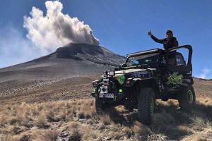4X4 en el Popocatépetl, un paseo por las nubes